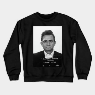 johnny cash folsom Crewneck Sweatshirt